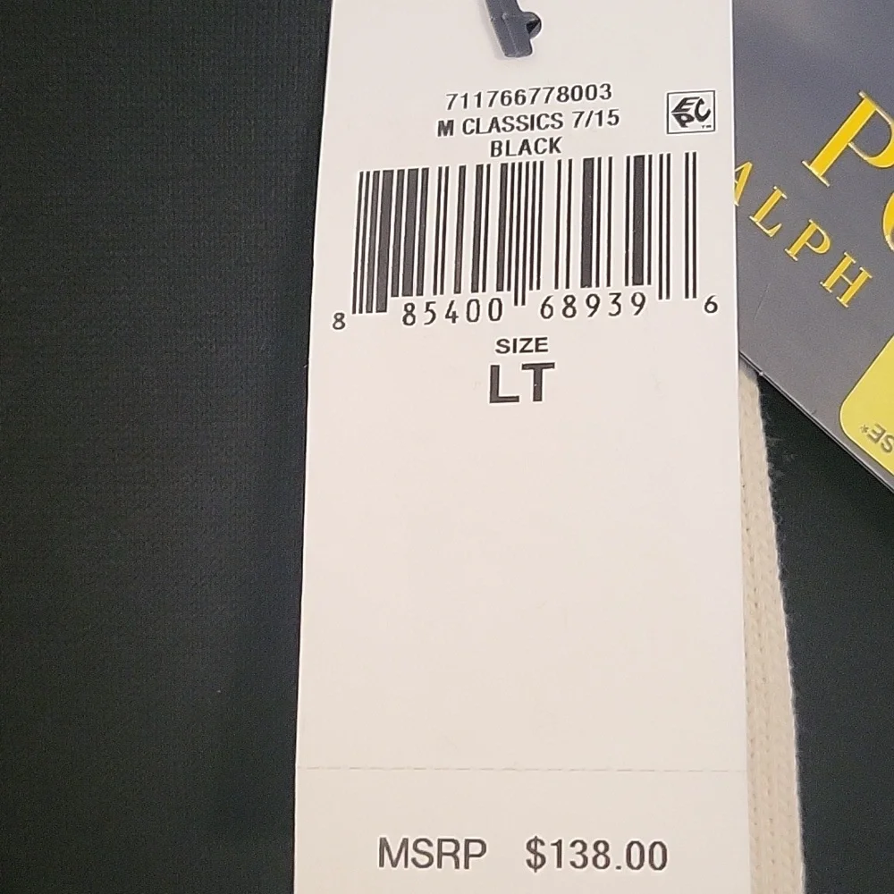 NWT Men's Polo Ralph Lauren Fleece Hoodie, Size L-T (Large Tall) - Picture 2 of 10